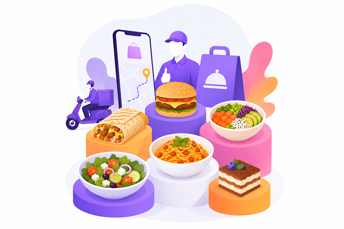 Multiple restaurant brands developed by Food Hero Group in Switzerland